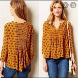 Anthropologie Vanessa Virginia Mahdia top